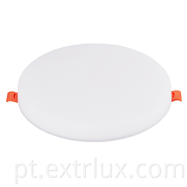 Recessed Round Iron Panel Light Top